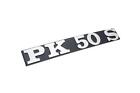 Schild / Schriftzug "PK 50 S" für Vespa PK 50