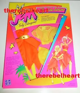 JEM Flip Side Fashions UP & ROCKIN' Sealed MIB 1985 NRFB Fashion MIB Hasbro RARE - Picture 1 of 6