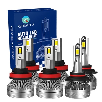6 9005/HB3/H10 H8/H9/H11 lâmpada LED luz de neblina baixa alta para 2015-2017 Subaru Legacy - Imagem 1 de 4