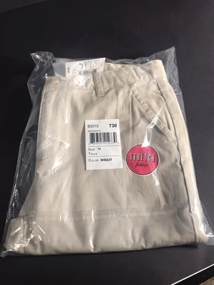 The Children's Place Girl's Size 14 Uniform Stretch Chino Pants-Bisquit - Image 1 of 4