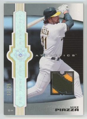 2007 Upper Deck Ultimate Collection Mike Piazza 布贴 /25 #85 — 第 1/2 张图片