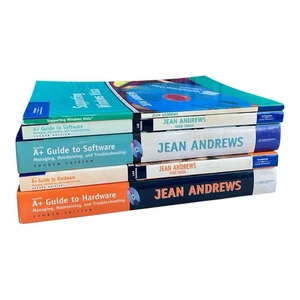 Comptia A+ Guide to Software / Hardware + Windows Vista 4th Edition w/ Manuals - Picture 1 of 5