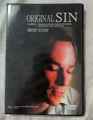 Original Sin (DVD, 1988) CHARLTON HESTON B7 - Image 1 of 2