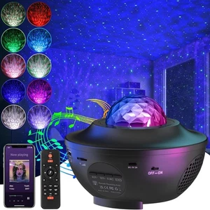 LED Sternenhimmel Projektor Lampe Galaxy Projektor Sternenlicht Projektor Kinder - Bild 1 von 15