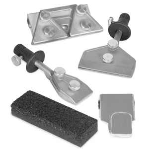 Kit Accessori Affilatura Sistema Utensile Elettrico Wet Dry Universale Adatto 10" 4ct Nuovo - Foto 1 di 6