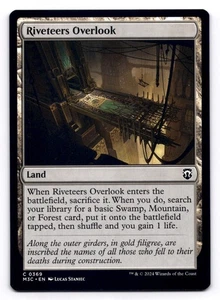 Riveteers Overlook LP Commander: Modern Horizons 3 0369 MTG Regular - Picture 1 of 2