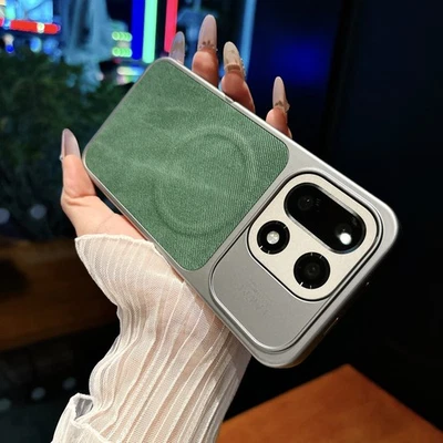 For OnePlus 15, Luxury Denim Phone Case Hybrid Armor Wireless Charge Cover - Image 1 of 4