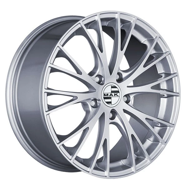7191230 ALLOY WHEEL MAK RENNEN SILVER 19" 8J 5X112 SKODA OCTAVIA SCOUT 2004 2012
