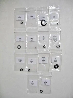 FX Boss Air Gun O-Ring Kit / R&S 1.5-15.88BFX / Revision 4/6/2021 / IND Marked - Image 1 of 4