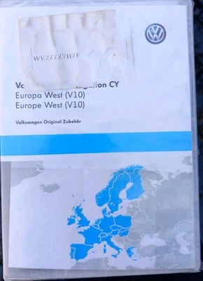 Volkswagen Navigation CY Europa West V10 NEU OVP - Bild 1 von 2