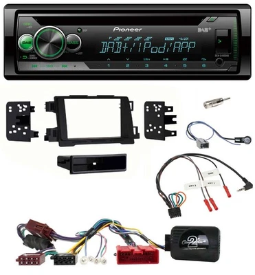 Pioneer USB MP3 DAB Lenkrad CD Autoradio für Mazda 6 2013-2015 aktiv schwarz - Bild 1 von 4