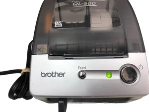 Brother P-Touch QL-500 manuell geschnittenes PC-Etikettendrucksystem (TEY41) - Bild 1 von 8