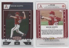 2021 Panini Elite Extra Edition College Tickets Optic Kevin Kopps #CTO-KK