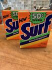 Surf Laundry Detergent 6.2 Oz Sample Box NOS Sealed Two Boxes Vintage