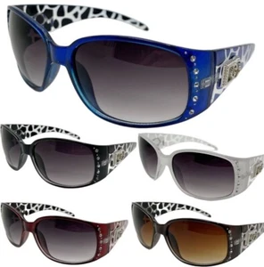 Nuevas gafas de sol para mujer diamantes de imitación cuadradas de diseño tonos de moda (#6645) - Imagen 1 de 7
