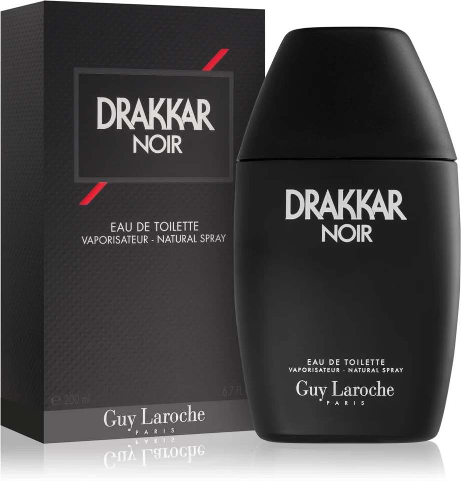 Drakkar Noir Eau de Toilette 200ml Spray Uomo Guy Laroche