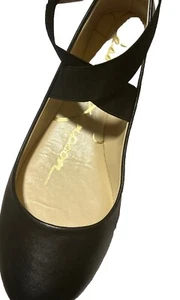 New In Box :Jessica Simpson Mandayss. Color Black Sleek. Size 8M. - Picture 1 of 10