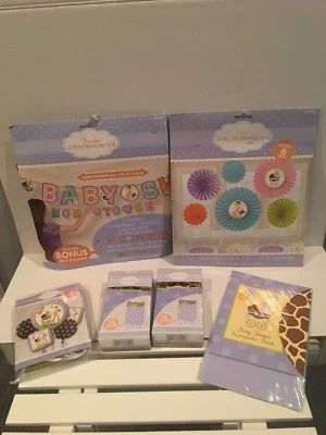 Lote de 6 Decoração para Chá de Bebê Menino ou Menina - Gênero Neutro - Mamãe Moderna - Imagem 1 de 4