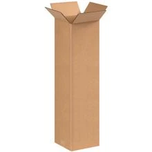 Lot of 50 8 x 8 x 30" Corrugated Cardboard Shipping Packing Moving Boxes Cartons - Image 1 of 1