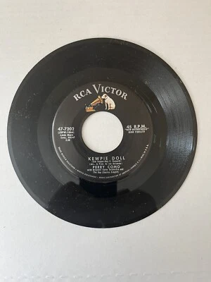 Perry Como – Kewpie Doll / Dance Only With Me - Single 45 Record  - Image 1 of 4