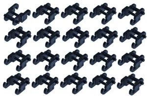 Lego 20x Technic Black Link Chain (3711) ¡NUEVO!¡! - Imagen 1 de 1