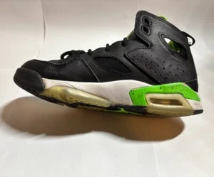 Size 4 - Jordan Flight Club 91 Black Green Strike - Picture 1 of 5