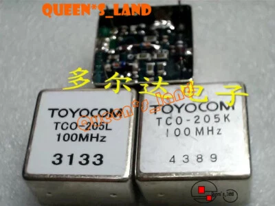 1×NEW TOYOCOM TCO-205L TCO-205K 100MHz 12V TCXO VCXO Crystal Oscillator - Image 1 of 3