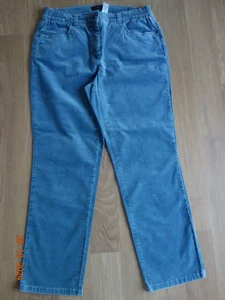 Damen Samthosen Gr. 21, blau - Bild 1 von 2