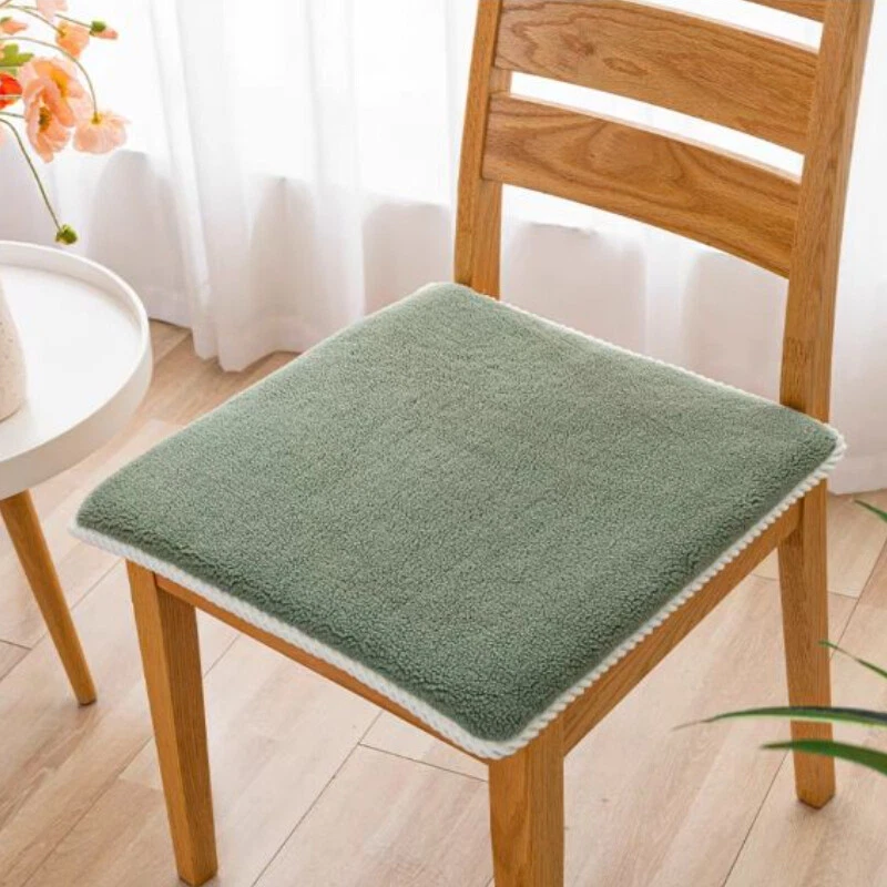 Almofada de assento de escritório gravata de lã para cozinha interna jantar piquenique ao ar livre casa - Imagem 1 de 4