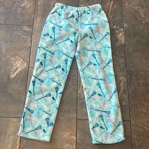 Vineyard Vines Girls Lacrosse Fleece Lounge Pants Size L (14) - Picture 1 of 11