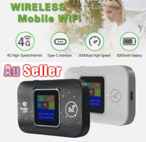 For Portable 4G LTE Wireless WiFi Router Mobile Broadband LCD MIFI Hotspot NEW - Picture 1 of 13