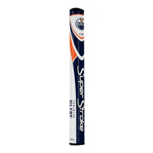 Empuñadura de putter SuperStroke (auténtica) Edmonton Oilers Mid Slim 2.0 con marcador de bola - Imagen 1 de 2