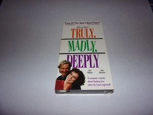 Truly, Madly, Deeply (VHS, 1992) Alan Rickman, Juliet Stevenson - Picture 1 of 3