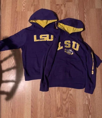 LSU TIGERS Hoodie Lot of 2 (Y 16-18) Large Cover