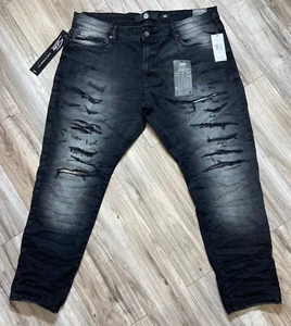 JORDAN CRAIG SEAN - HIGH POINT DENIM (BLACK SHADOW) - Picture 1 of 5