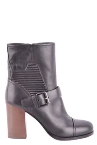 Stivaletti Car Shoe nero KDT891 SOFT CALF 1 EAR1070 - Foto 1 di 5
