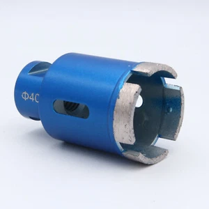 Broca de diamante Ø40 mm broca de núcleo broca para azulejos para amoladora angular M14 - Imagen 1 de 1