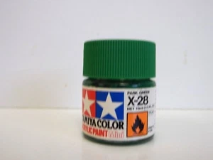 Tamiya - COLOR ACRYLIC PAINT MINI 10 ml - X-28 PARK GREEN - Picture 1 of 1