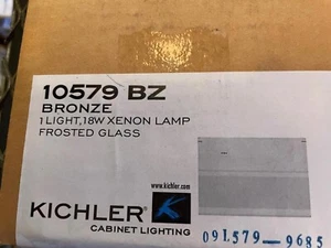 Kichler 10579 BZ Under Cabinet Light, (1) Xenon Lamp MP (TR2-2) - Picture 1 of 1