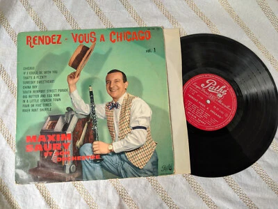 Maxim Saury et Son Orchestre 10" LP Rendez-Vous a Chicago Vol 1 French Pressing Foto 1 de 2
