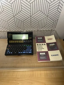 64 KB CASIO B.O.S.S. SF-8000 BUSINESS ORGANIZER SCHEDULING SYSTEM - Picture 1 of 7
