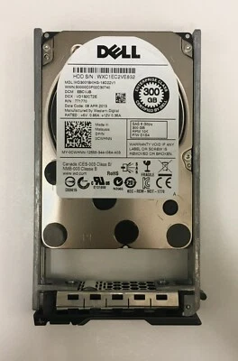 Western Digital Dell WD3001BKHG 300GB 2.5" SAS 2 Enterprise Hard Drive 10000RPM - Image 1 of 2