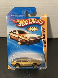 HOT WHEELS '81 DELOREAN DMC-12 GOLD 2010 New Models 15/44 Mattel 2009 - Bild 1 von 24
