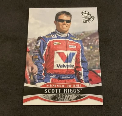 SCOTT RIGGS 2007 PRESS PASS #18 ”NASCAR NEXTEL CUP SERIES” - Image 1 of 2