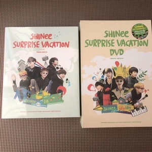 SHINee Surprise Vacation Travel Note 01 Photo Book DVD Set K-Pop Collectible Fr - Imagen 1 de 5
