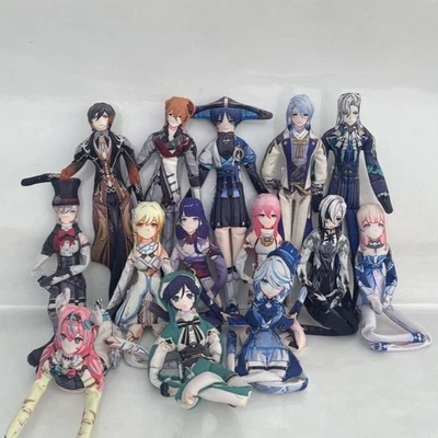 Genshin Impact Wired Poseable Doll Figure Abstract Art Plush Doll Toy 30cm