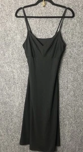 Mossimo Black Slip Dress Baby Doll Knit Women’s Size Medium - Picture 1 of 8