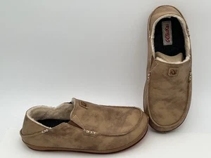 Olukai Moloa Men's Size 9 Premium Leather Convertible Slippers New No Tags - Picture 1 of 9