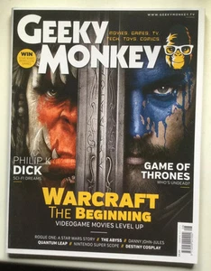 GEEKY MONKEY / Issue 8 / May 2016 / (Warcraft The Beginning, Game of Thrones) xv - Picture 1 of 1