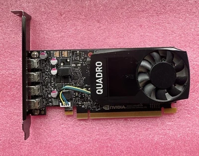 NVIDIA Quadro P1000 4GB GDDR5 Graphics Card✅4x mini-Display Port✅Full Profile - Image 1 of 4